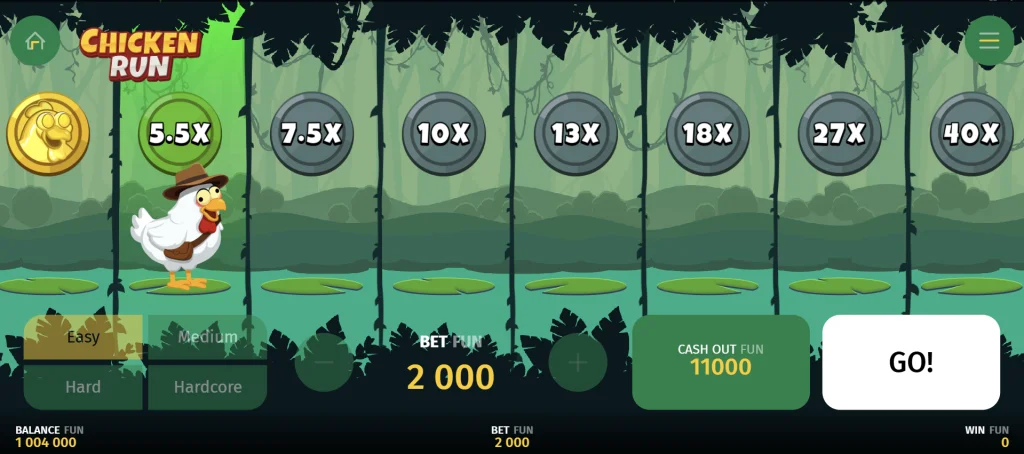 Chicken Run Game by PoggiPlay